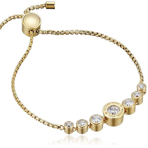 michael kors crystal slider bracelet|Michael Kors adjustable bracelet.